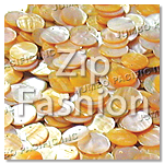 zip fashion raw shell mop chips